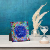 ラブユー感動的フォーエバー引用文インスピレーション フォトプラーク (インサイチュ)