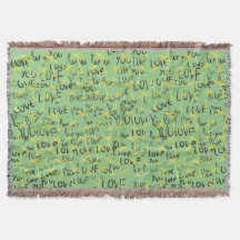 ラブユー文字パターンクリエイティブタイポグラフィ