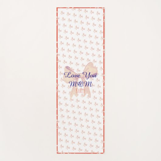 ラブユー母トレーニングエレガントマモダンマザーズ ヨガマット (正面)