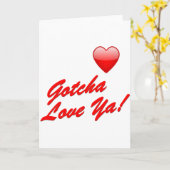 ラブユー！ カード (黄色い花)