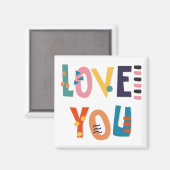 ラブユー・マグネット マグネット (正面/裏面)