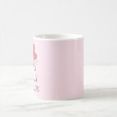 ラブユー・ロッツ かわいいラマ バレンタイン コーヒーマグカップ (中央)