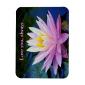 ラブユー《植物》スイレンフレキシブルフォトマグネット マグネット (縦)
