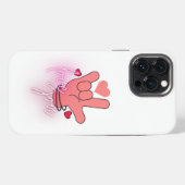 ラブユー. iPhoneケース (裏面横)