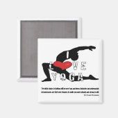 ラブヨガ マグネット (正面/裏面)