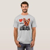 ラブヨークシャーテリア Tシャツ (正面フル)