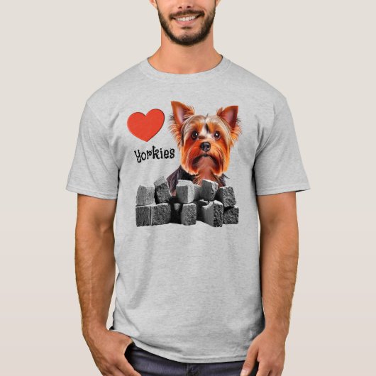 ラブヨークシャーテリア Tシャツ (正面)