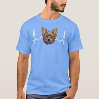 ラブヨークシャーププピペット愛犬家犬のオーナー Tシャツ