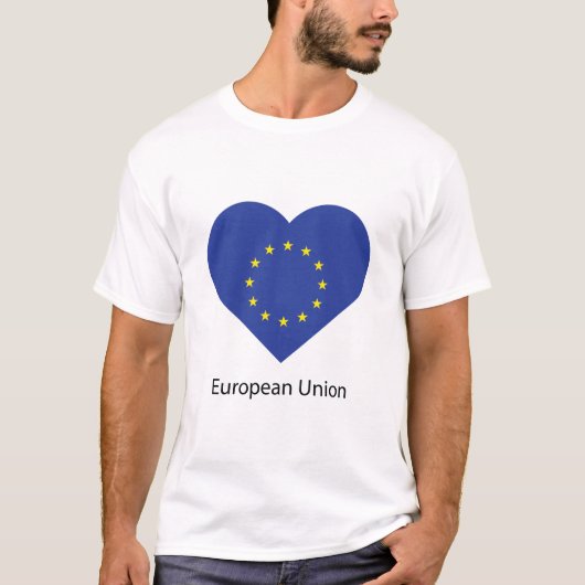 ラブヨーロッパ連合 Tシャツ (正面)