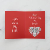 ラブライオネスロッケット（赤）バレンタインのカード シーズンカード (内部)