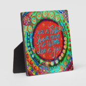 ラブライクイエスフェスティバル引用文インスピリシティ フォトプラーク (正面)