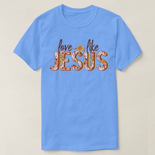 ラブライクイエス秋フローラ Tシャツ (デザイン正面)