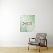 ラブライクイエズクリスチャン感動的引用文 タペストリー (インサイチュ)