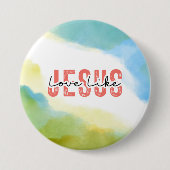 ラブライクイエズクリスチャン感動的引用文 缶バッジ (正面)