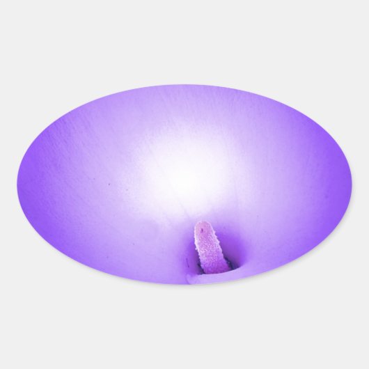 ラブライト、リリー_ 楕円形シール (正面)