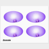 ラブライト、リリー_ 楕円形シール (シート)