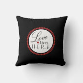 ラブライフここモダンストライプリバーシブル クッション (裏面)