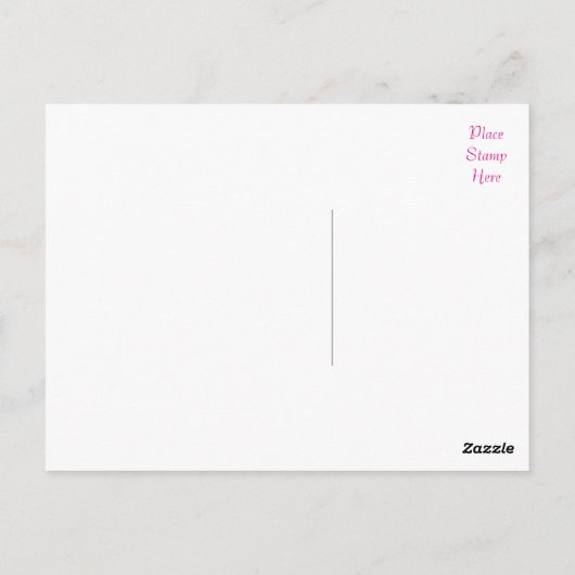 ラブライフやる気を起こさせるノート空白のポストカード ポストカード (裏面)