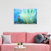 ラブライフガーデンのラップされたキャンバス キャンバスプリント (インサイチュ (リビング))