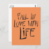 ラブライフ引用文やる気を起こさせる態度はがき ポストカード (正面/裏面)