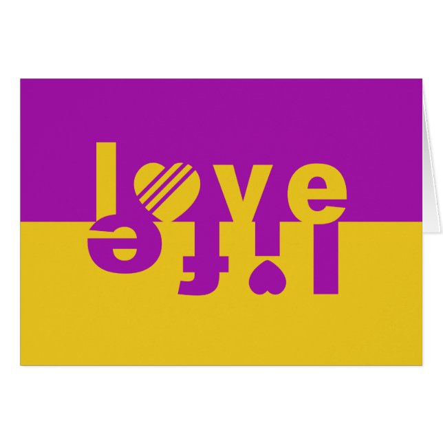 ラブライフ空白のグリーティングカード (正面横)