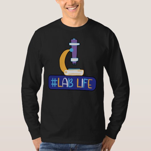 ラブライフ顕微鏡医学研究所サイエンス技術 Tシャツ (正面)