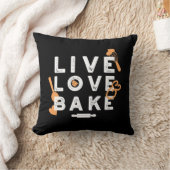 ラブライフ、ベークブリス:感動的ベーキング引用文 クッション (ブランケット)