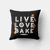 ラブライフ、ベークブリス:感動的ベーキング引用文 クッション (裏面)
