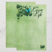 ラブライフ 便箋 (正面/裏面)