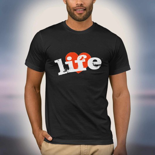 ラブライフ!赤いハートデザイン。 Tシャツ