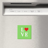 ラブライムグリーンモダン マグネット (インサイチュ (食洗機))