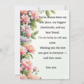 ラブライン 招待状 (裏面)