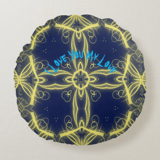 ラブラグジュアリーユニークリビングラウンドピローズ ラウンドクッション