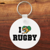 ラブラグビーキーチェーン キーホルダー (正面)