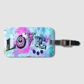 ラブラゲッジタグ ラゲッジタグ (正面横)