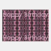 ラブラッピングハーレー紙シートセット ラッピングペーパーシート (正面3)