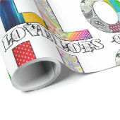 ラブラッピング紙 ラッピングペーパー (ロールコーナー)