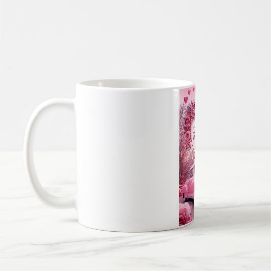 ラブラテマグカップ コーヒーマグカップ (左)