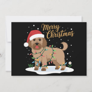 ラブラドゥードル メリークリスマス 面白い クリスマス 犬好き