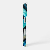 ラブラドライトの蝶 iPhone 16ケース (右側面)