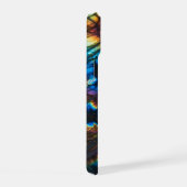 ラブラドライト レインボーフラッシュ iPhone 15ケース (右側面)