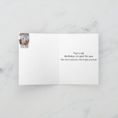 ラブラドルイン誕生日ハット カード (内部)