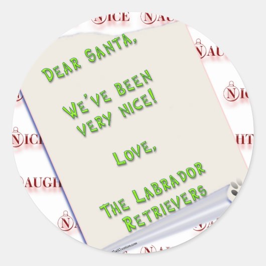 ラブラドルポリスニース ラウンドシール (正面)