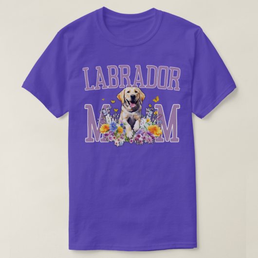 ラブラドル母3 Tシャツ (デザイン正面)