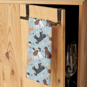 ラブラドル キッチンタオル