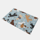 ラブラドル ドアマット (アングル)