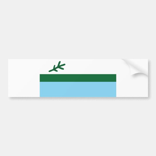 ラブラドル バンパーステッカー (正面)