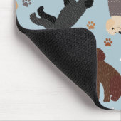 ラブラドル マウスパッド (コーナー)