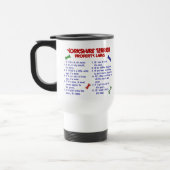 ラブラドル・レトリーバー犬のお母さん2 トラベルマグ (左)