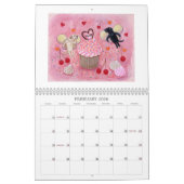 ラブラドル・レトリーバー犬のカレンダー2012のオリジナル カレンダー (2月 2026)